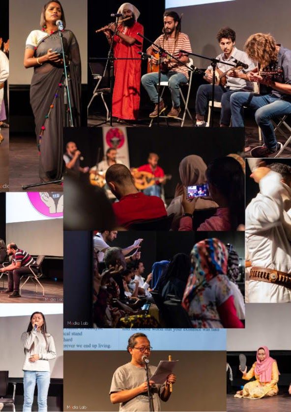 Performers at a past Refugee Festival